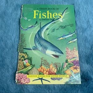 A child book of fishes 1953 vintage book by Dorothea Kay